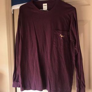 Maroon & Cheetah PINK long sleeve